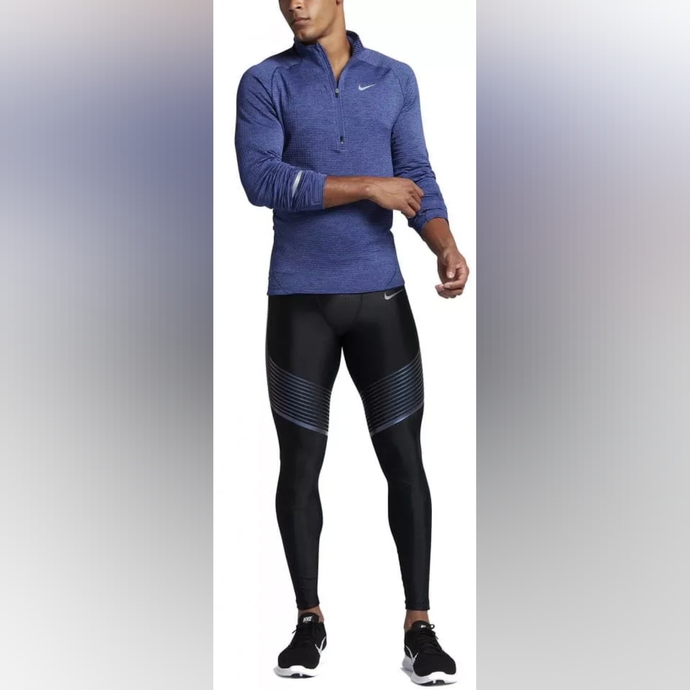 Nike Power Flash Running Tights - Picture 2 of 7